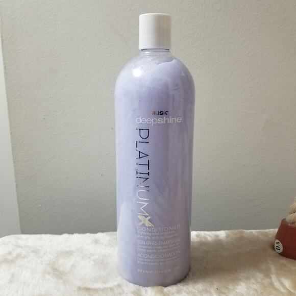 33.8 oz Rusk DeepShine PlatinumX Conditioner, New, Unused - Picture 1 of 3